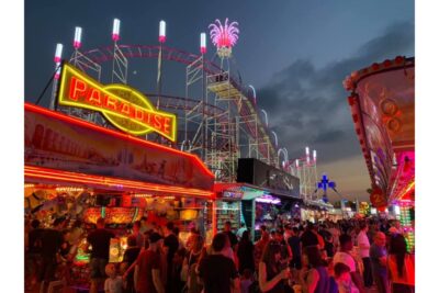 Affiche Fête foraine "Luna Park" - Agrandir l'image 1 sur 1, fenêtre modale