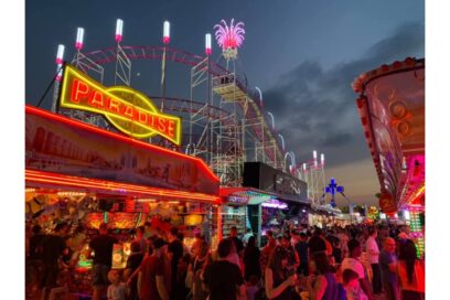 Affiche Fête foraine "Luna Park" - Agrandir l'image, fenêtre modale